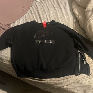 Nike Air sweater with zipper on side